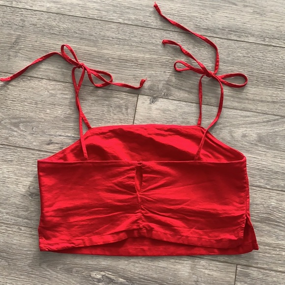 String ties tank top - Picture 2 of 3